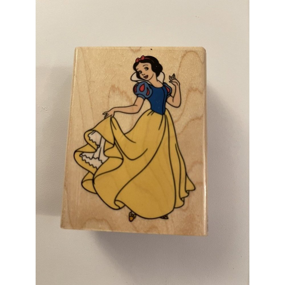 Disney Snow White Rubber Craft Stamp C9